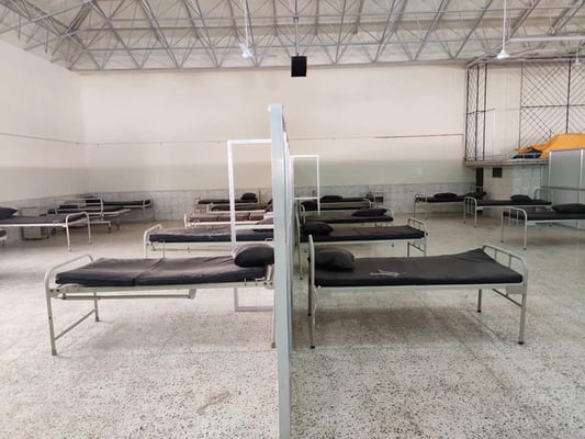 Isolation beds. Photo Source: ANMF